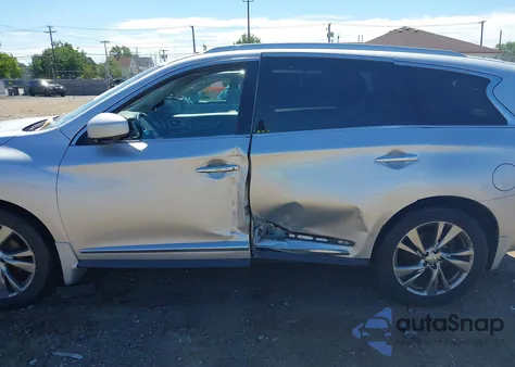 2013 Infiniti Jx35 z USA, uszkodzony, nr VIN 5N1AL0MM1DC343117